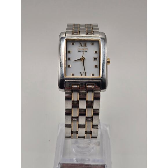 Citizen Corso Eco-Drive Two-Tone Tank Watch G620-S016147 main image 6